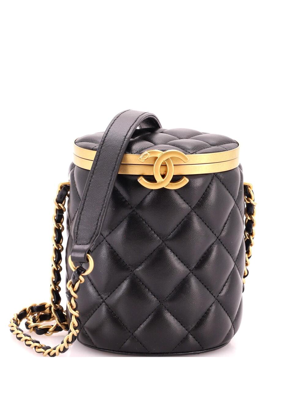 Chanel Crown Box Vanity Bag Quilted #357181C27B
